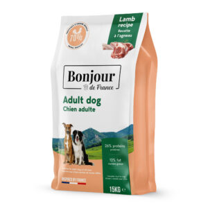 BONJOUR Chien Adulte – Agneau